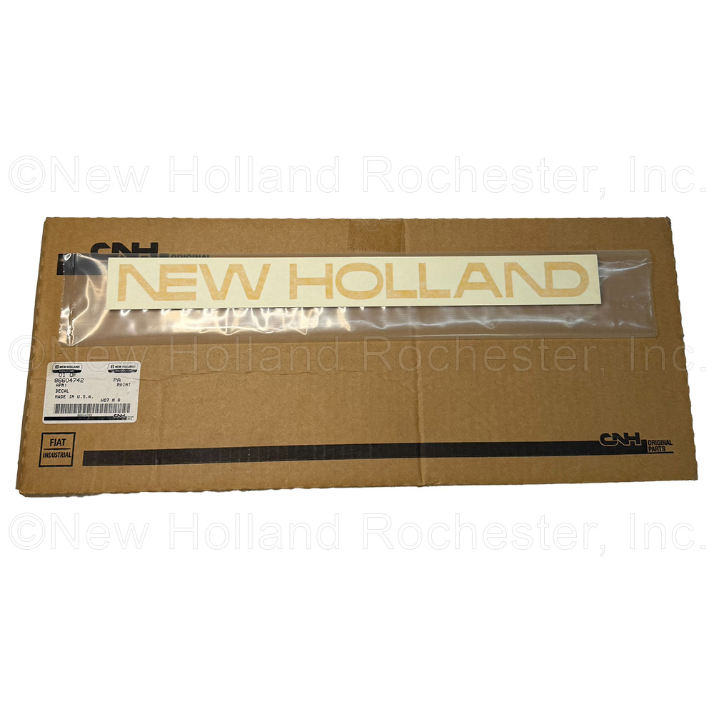 New Holland Decal Part # 86604742