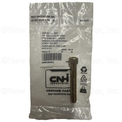 New Holland Hex Screw Part # 86625652