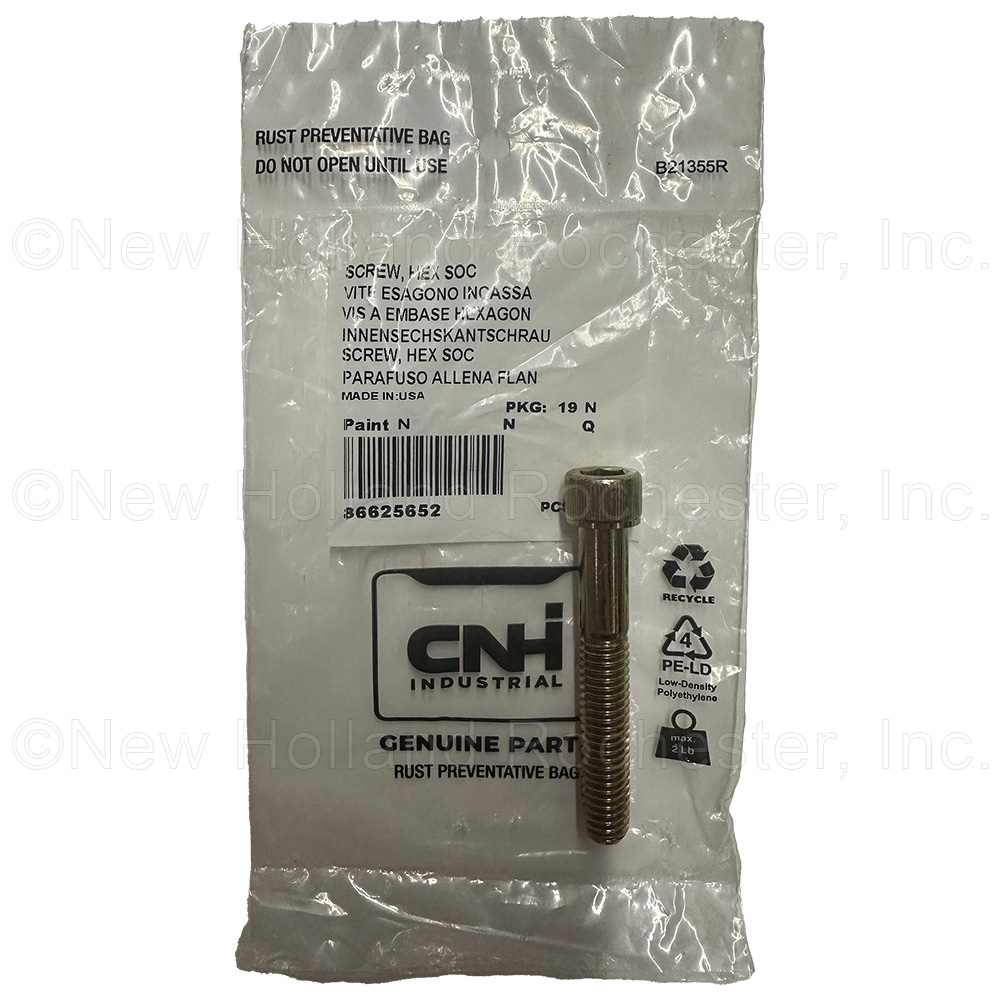 New Holland Hex Screw Part # 86625652