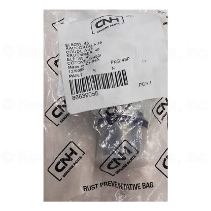 New Holland Elbow Part # 86639055