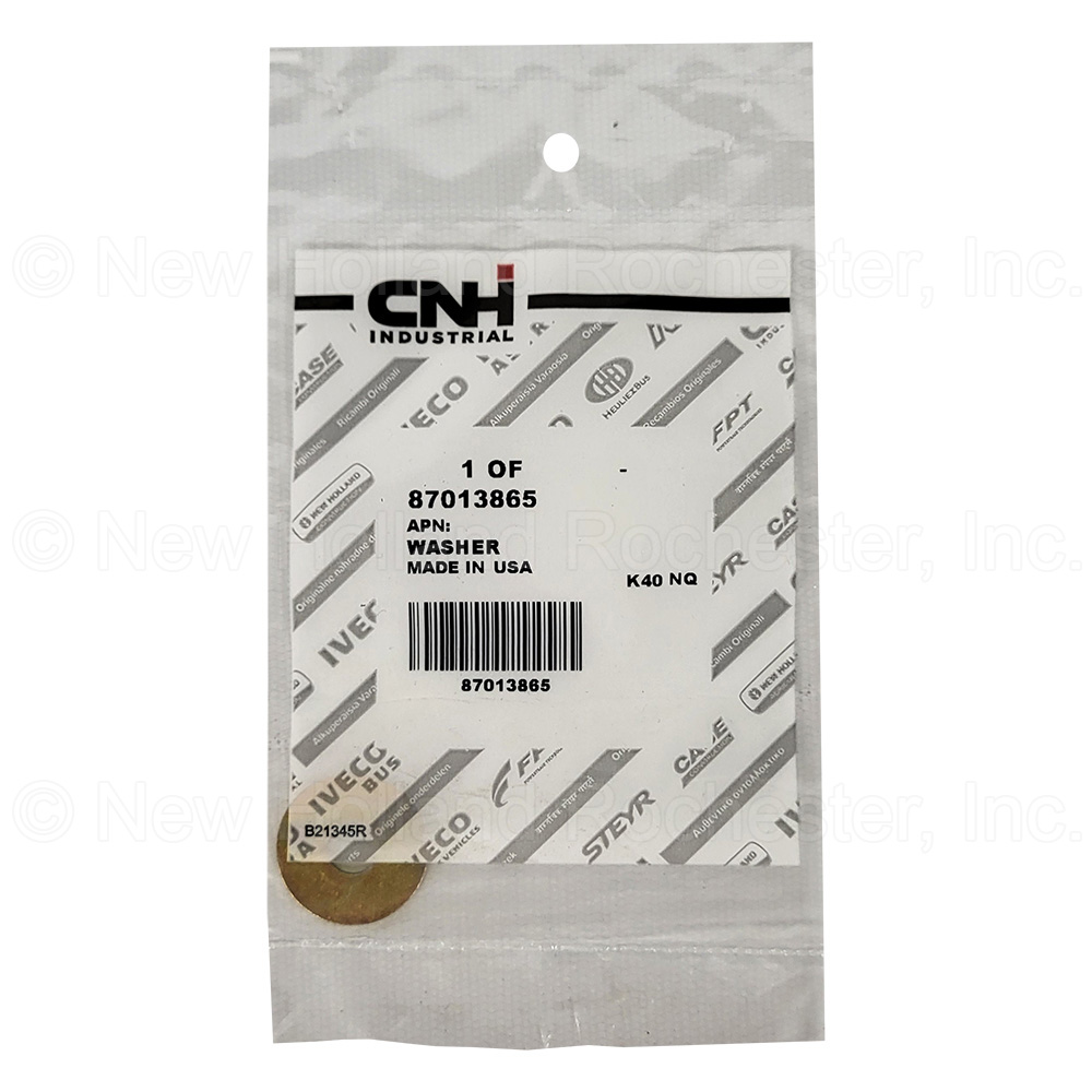 New Holland Washer Part # 87013865