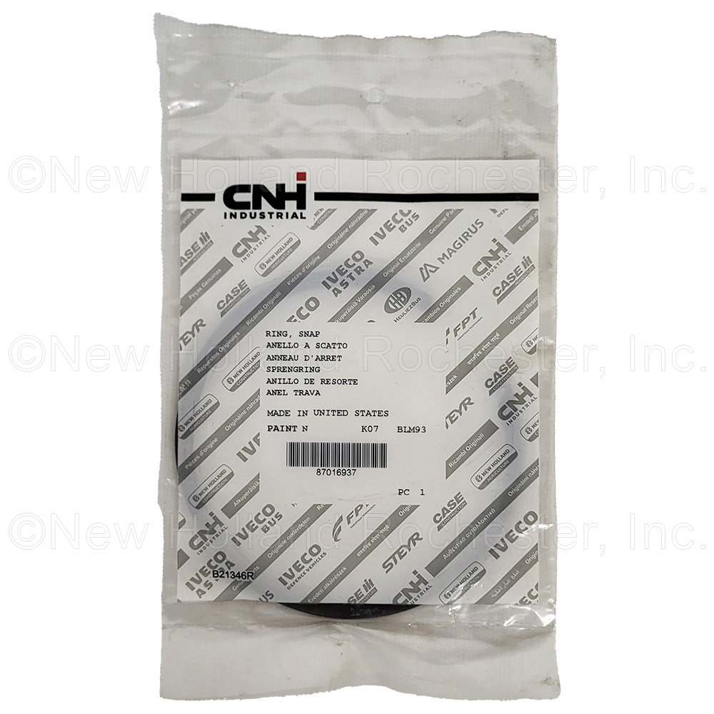 New Holland Snap Ring Part # 87016937 - Image 3