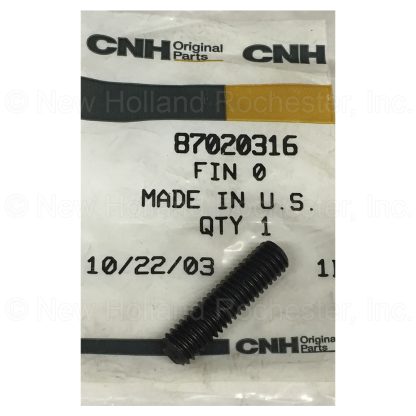 New Holland Set Screw Part # 87020316
