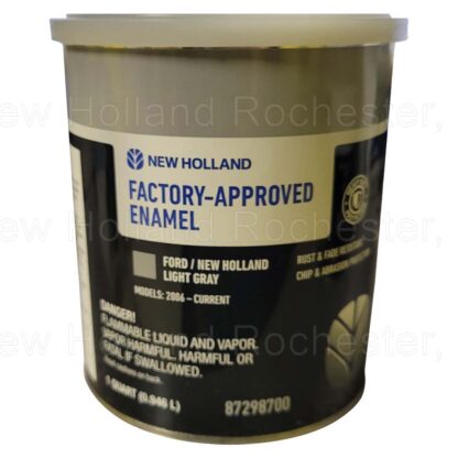 New Holland Light Gray (2006-Current) 1-Qt Paint Part # 87298700