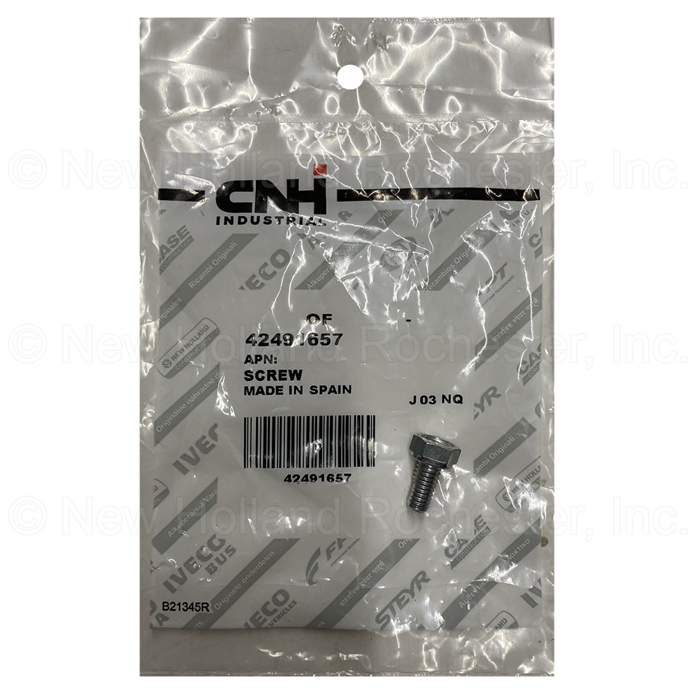 New Holland Screw Part # 42491657