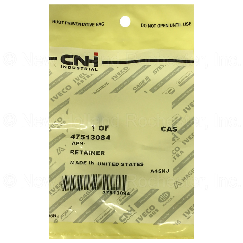 New Holland Retainer Part # 47513084 - Image 2