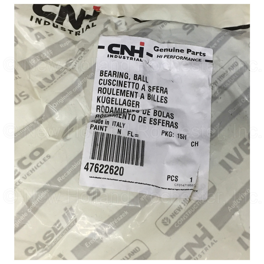 New Holland Ball Bearing Part # 47622620 - Image 2