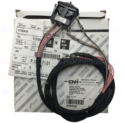 New Holland 6-Wire Rocker Switch Part # 47883649