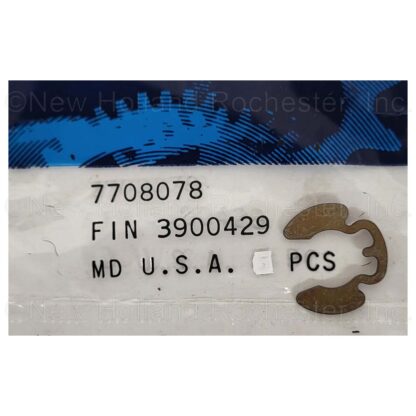 New Holland Snap Ring Part # 7708078