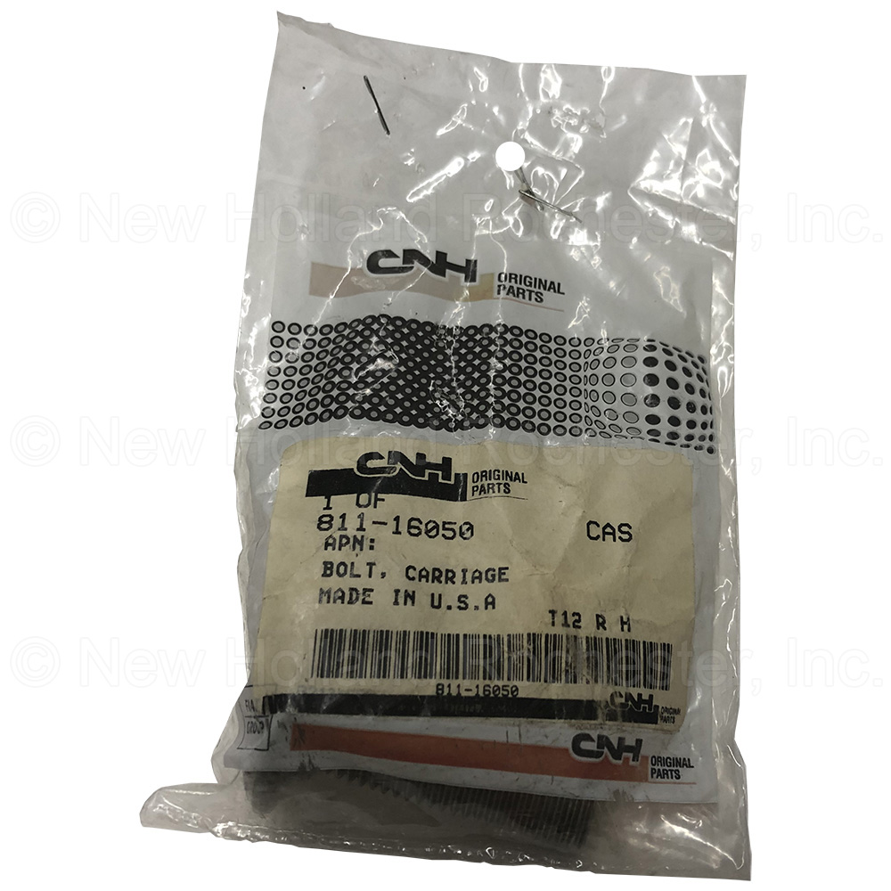 New Holland Carriage Bolt Part # 811-16050 - Image 3