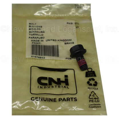 New Holland Bolt Part # 81876943
