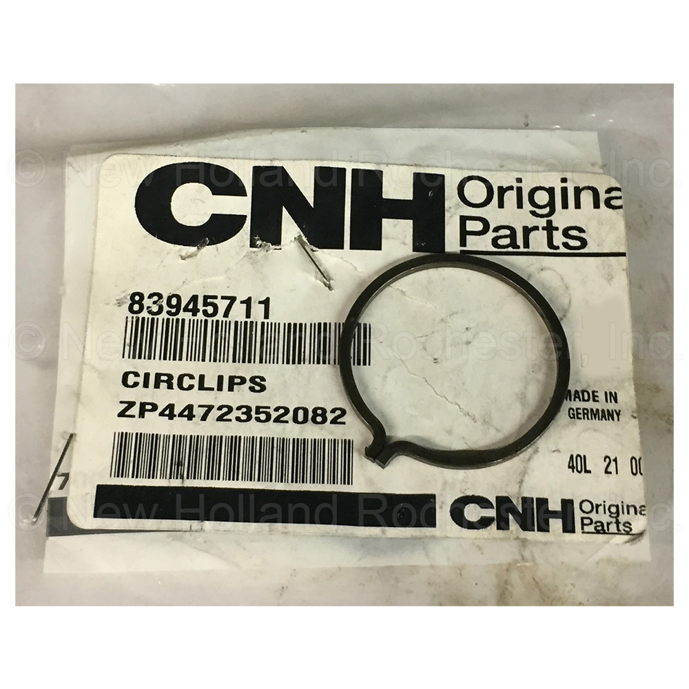 New Holland Snap Ring Part # 83945711 - New Holland Rochester