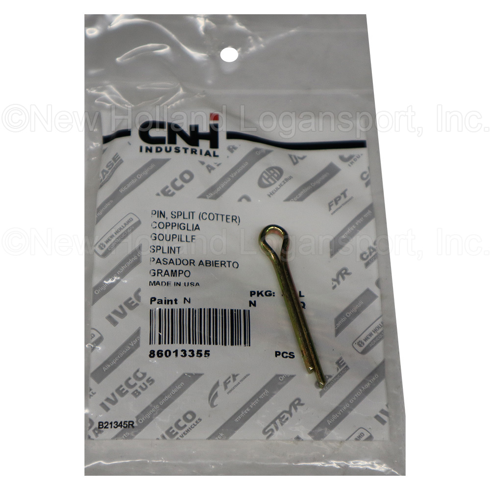 New Holland Split Pin Part # 86013355