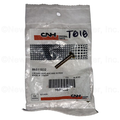 New Holland Screw Part # 86511832