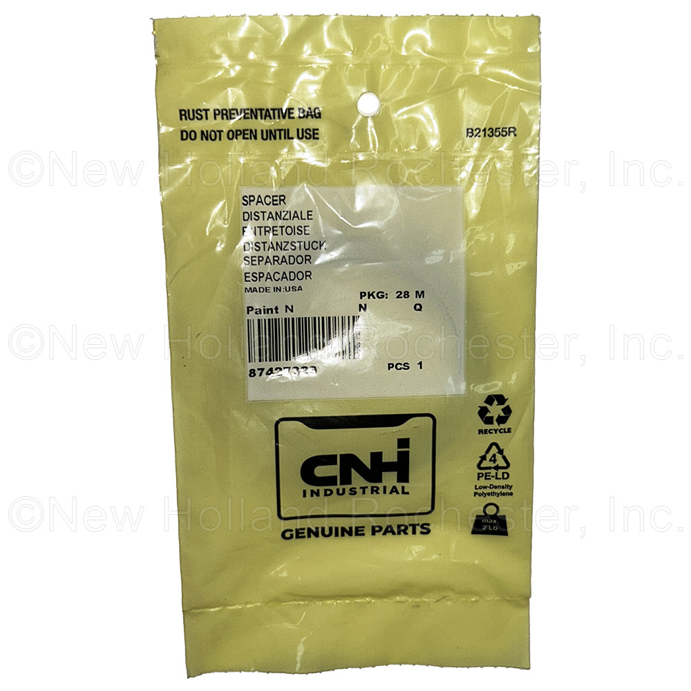 New Holland Spacer Part # 87427329 - Image 3
