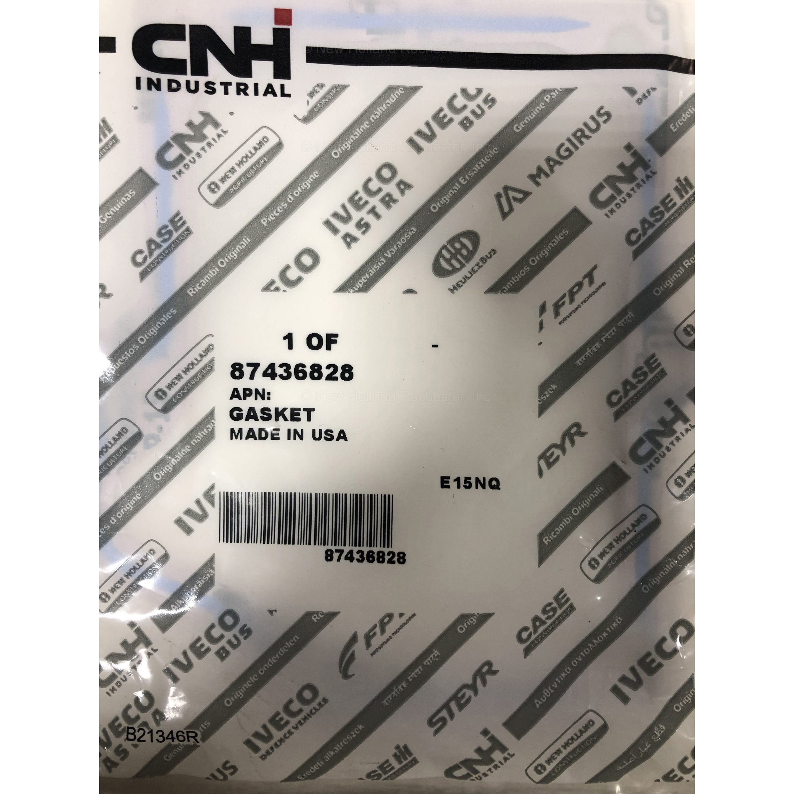 New Holland Gasket Part # 87436828 - Image 3