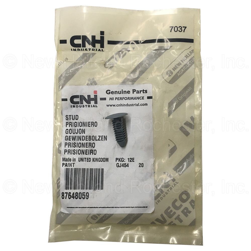 New Holland Push Pin Part # 87648059