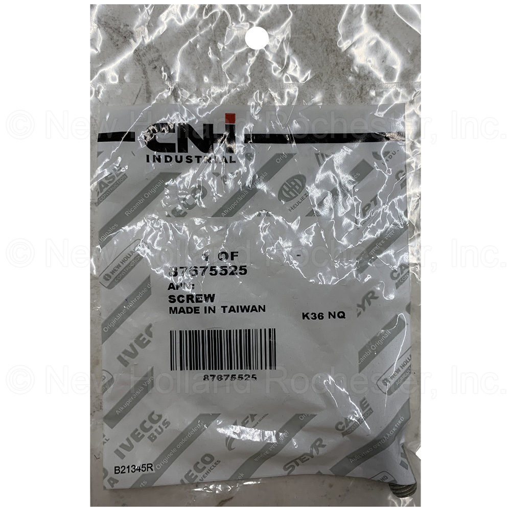 New Holland Screw Part # 87675525 - Image 2