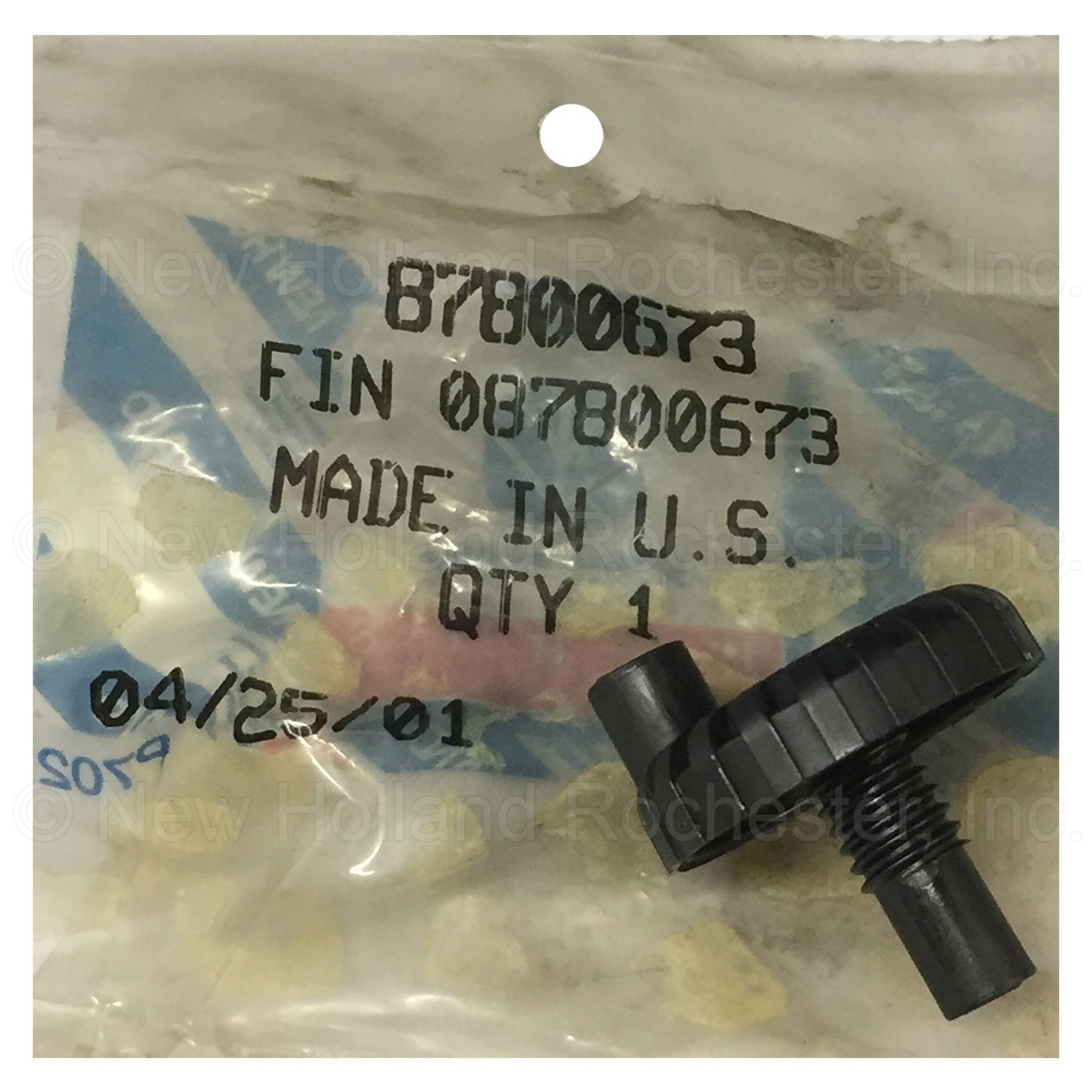 New Holland Drain Valve Part # 87800673