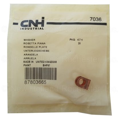 New Holland Sealing Washer Part # 87803665