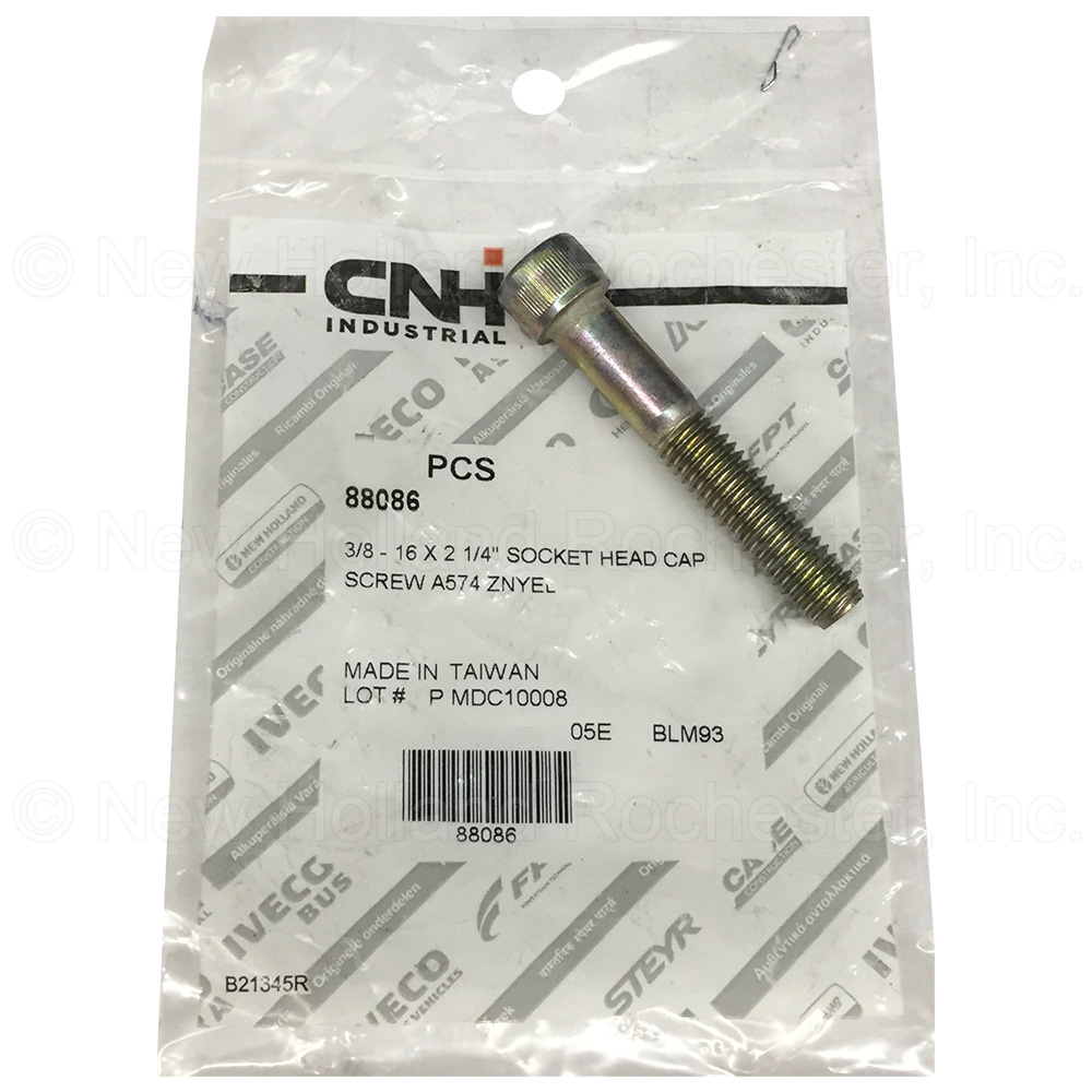 New Holland Hex Screw Part # 88086