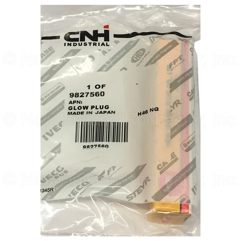 New Holland Glow Plug Part # 9827560 - Image 2