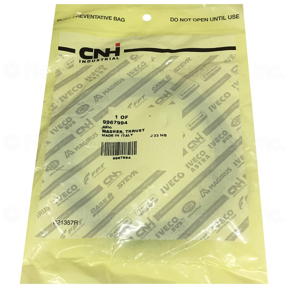 New Holland Thrust Washer Part # 9967994 - Image 2