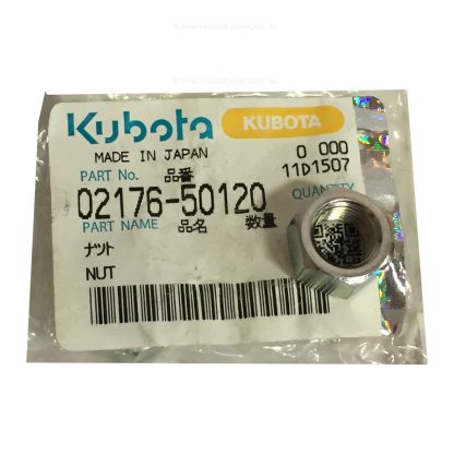 Kubota Hex Nut M12x1.25 Part # 02176-50120