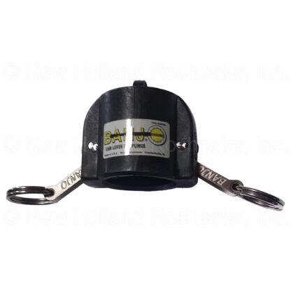 Banjo 1" Cap X Male Adapter Poly Cam Lever Coupling Part # 100125CAP