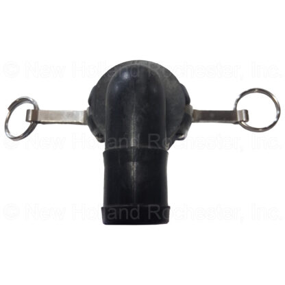 Banjo 1-1/2" 90-Deg Female Coupler X 1-1/2" Hose Shank Poly Cam Lever Coupling Part # 150C90