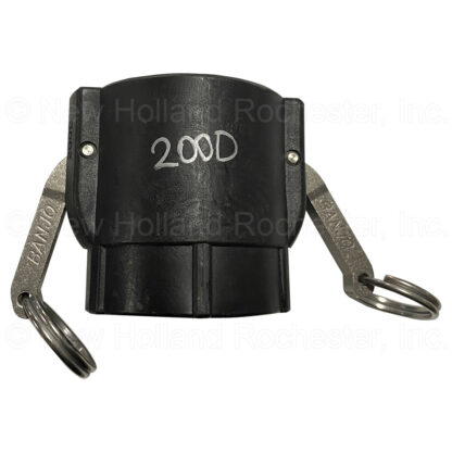 Banjo 2" Female Coupler X 2" Female Thread Poly Cam Lever Coupling Part # 200D