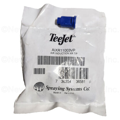 TeeJet Air Induction XR 110-Deg Flat Blue Spray Tip Part # AIXR11003-VP