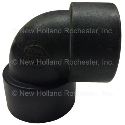 Banjo 1-1/2" 90-Deg Poly Elbow Part # EL150-90
