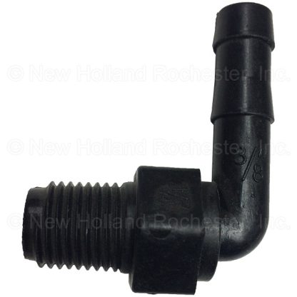 Banjo 1/4" Male Thread X 3/8" 90-Deg Hose Barb Part # HB025/038-90