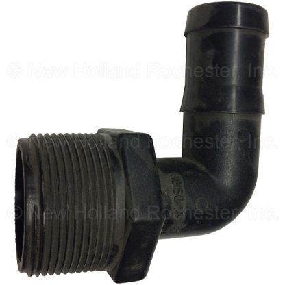 Banjo 1-1/2" Male Thread X 1-1/4" 90-Deg Hose Barb Part # HB150/125-90