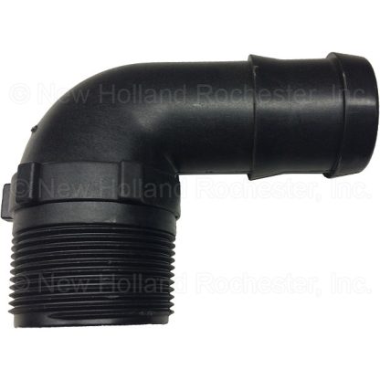 Banjo 1-1/2" Male Thread X 1-1/2" 90-Deg Hose Barb Part # HB150-90