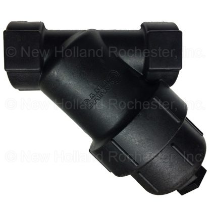 Banjo 2" X 2" Y Strainer With 30 Mesh Poly Ribbed Stainless Steel Screen Part # LS200-30