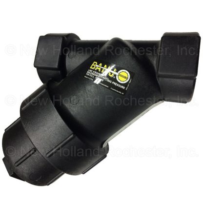 Banjo 2" X 2" Y Strainer With 50 Mesh Poly Ribbed SS Screen Part # LS200-50