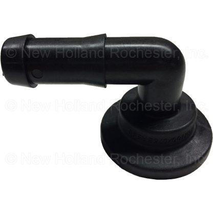 Banjo 1" Flange X 3/4" 90-Deg Hose Barb Elbow Part # M100075BRB90