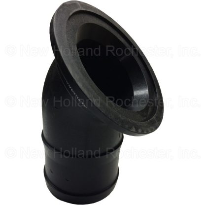 Banjo 3" Flange X 3" 45-Deg Hose Barb Elbow Part # M300BRB45