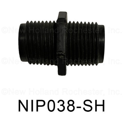 Banjo 3/8" Short Poly Nipple Part # NIP038-SH