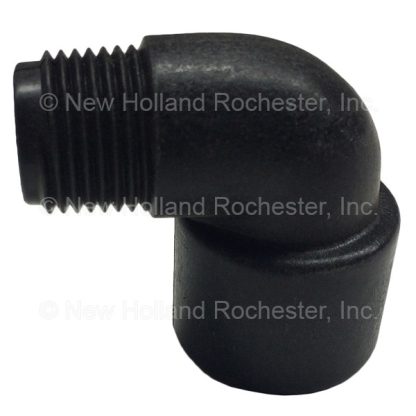 Banjo 3/8" 90-Deg Poly Street Elbow Part # SL038-90