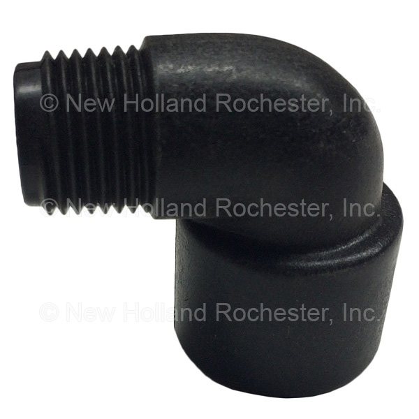 Banjo 3/8" 90-Deg Poly Street Elbow Part # SL038-90