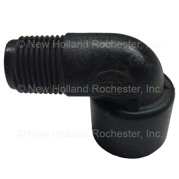 Banjo 1/2" 90-Deg Poly Street Elbow Part # SL050-90
