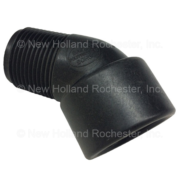 Banjo 1" 45-Deg Poly Street Elbow Part # SL100-45