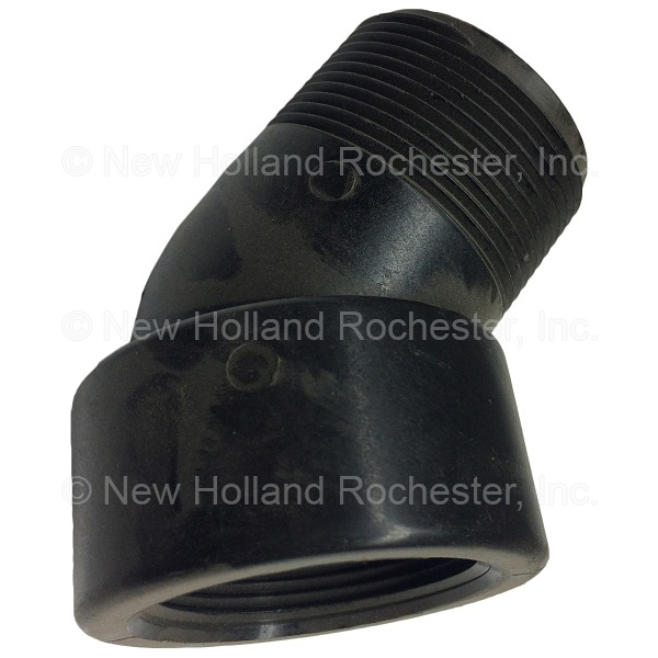Banjo 1-1/2" 45-Deg Poly Street Elbow Part # SL150-45