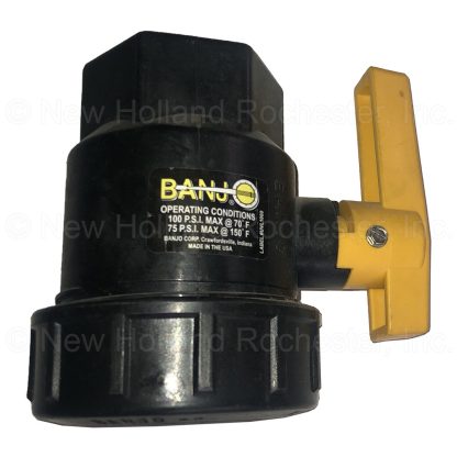 Banjo 1-1/2" Full Port Single Union Spinweld Valve Part # SUV150FP