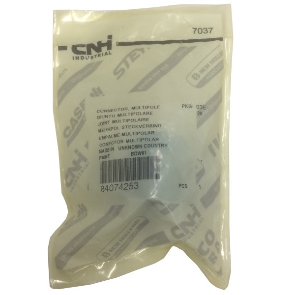 New Holland 9-Pole Female Connector Part # 84074253 - Image 2