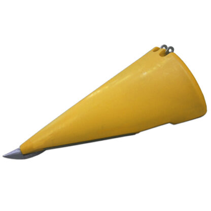 Poly Fender Snout Right Hand CLAAS Yellow 30-36-38 Inch Spac To Fit Capello Part # WN-01117201-C