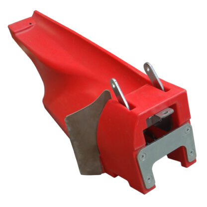 Poly Fender Left Hand Red 20 Inch or 22 Inch Spacing To Fit Capello Part # WN-01183600-R